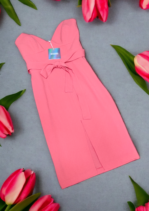 Брендовое платье бюстье с поясом missguided румыния этикетка — цена 254 ...