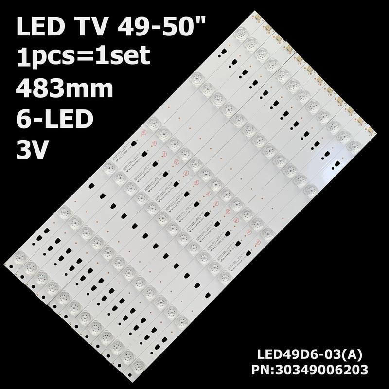 Led підсвітка tv kivi 49-50" led49d6-03(a) supra: stv-lc50st900fl tcl ...