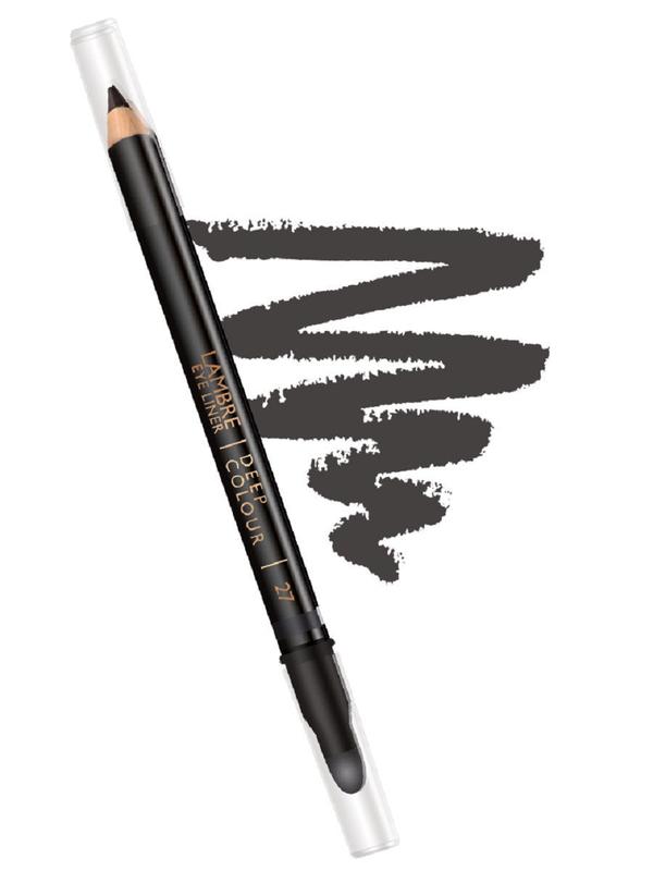 Акция! стойкий карандаш для глаз deep colour № 27 - серо-коричневый ...