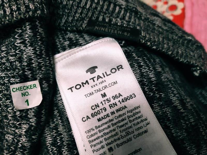 Мужской свитер хлопок,tom tailor — цена 590 грн в каталоге Свитеры ✓ Купить  мужские вещи по доступной цене на Шафе | Украина #50024154