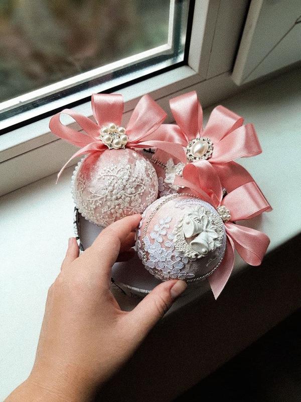 Новогодние Игрушки Из Бархата