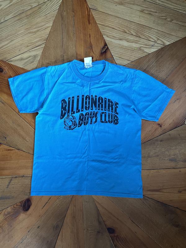 Billionaire boys club bbc pharell blue tee vintage classic logo streetwear Billionaire Boys Club 1000