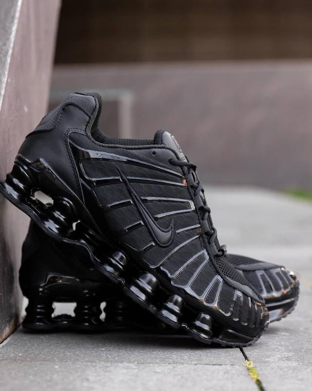 Nike Shox TL ナイキ ブラック メンズ Мужские кроссовки nike shox tl black — цена 2950 грн в
