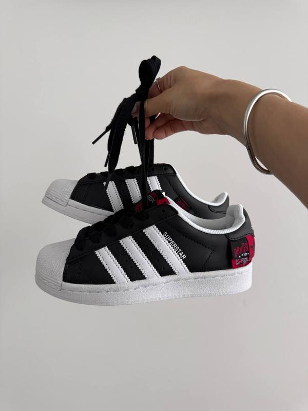 adidas superstar the originals black white red 2699 159463428