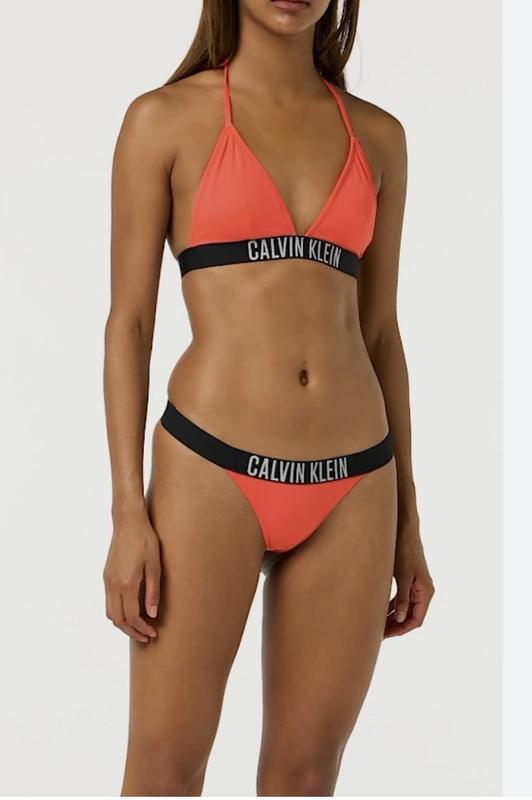 Calvin klein orange bikini discount