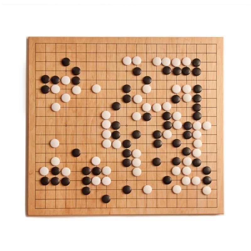 Игра го. доска для игры в го 19х19/13х13 (покрытие масло-воск) с ...