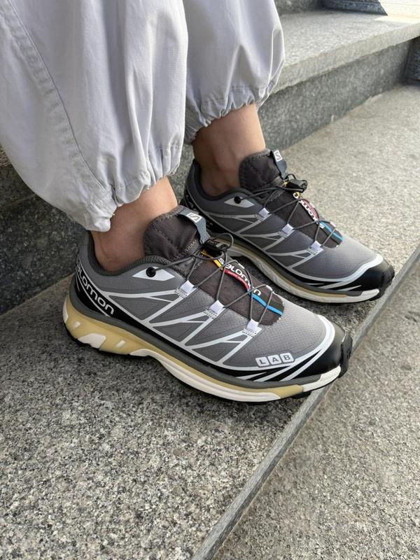 boris bidjan saberi x salomon posicionarse bamba low top sneakers item 6 silver black white 2750