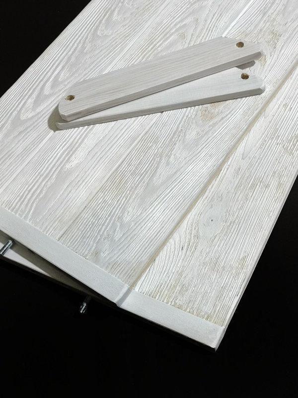 Угловой фотофон деревянный двусторонний белый — цена 600 грн в каталоге ...