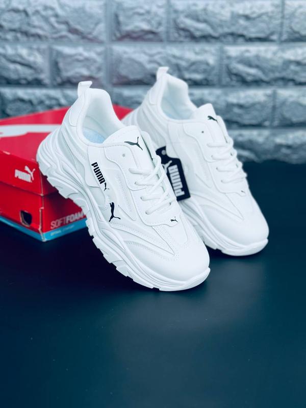 Женские кроссовки пума белые кроссовки puma — ціна 1494 грн у каталозі ...