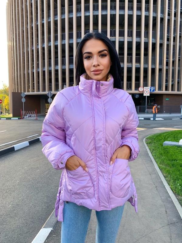 Плащ adidas Stella MCCARTNEY сиреневая