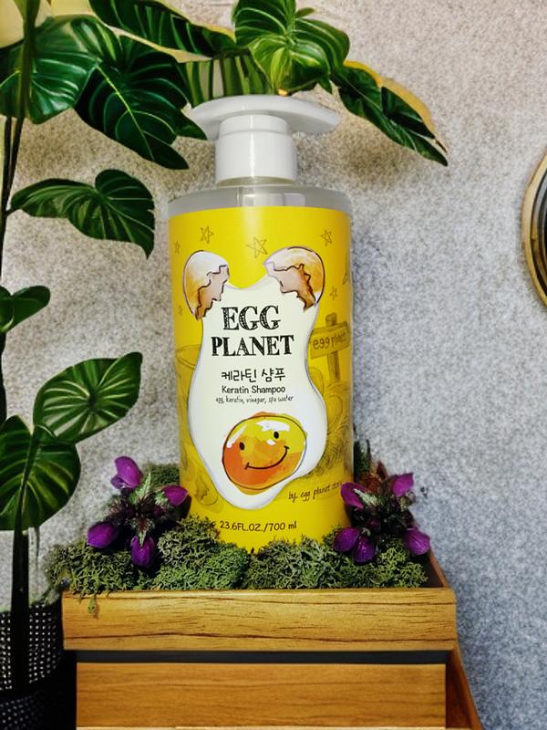 Шампунь з кератином daeng gi meo ri egg planet keratin shampoo 700 ml ...