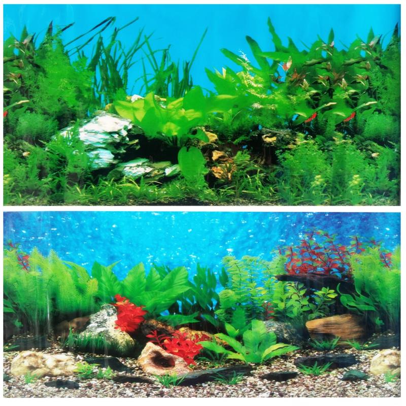 Плотный фон двухсторонний для аквариума с высотой 60 см №1 — цена 126 ...