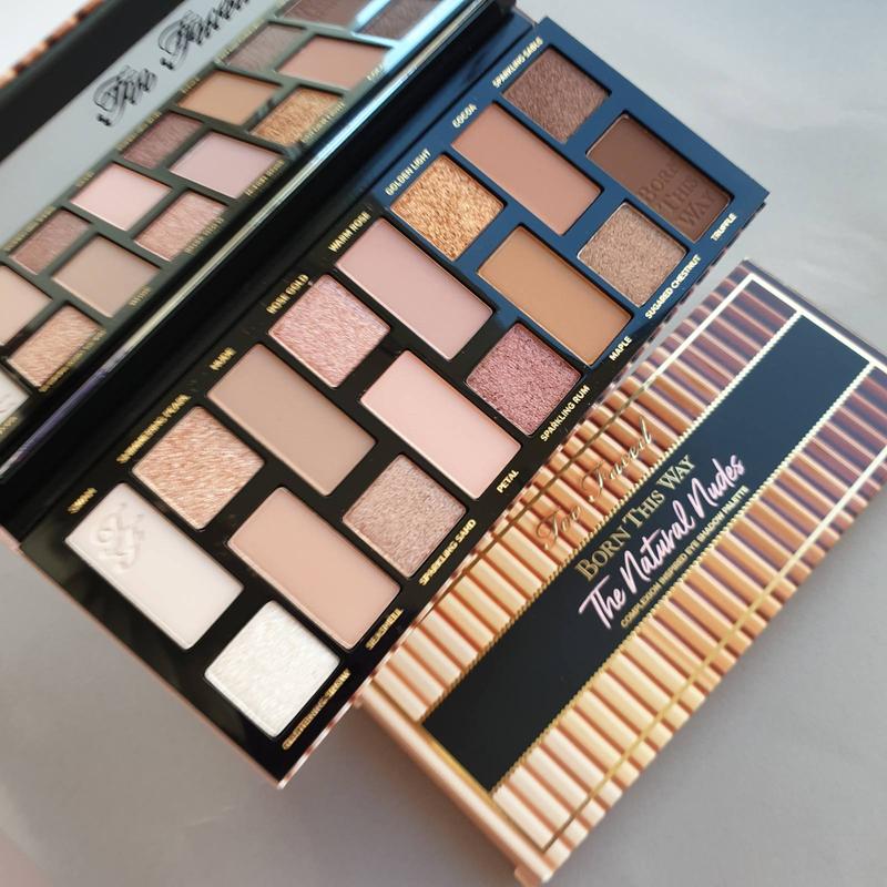 Палетка теней too faced born this way the natural nudes eyeshadow ...