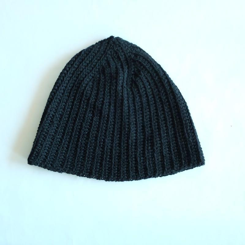 Шапка бини вязаная крючком — цена 1200 грн в каталоге Шапки Купить ...