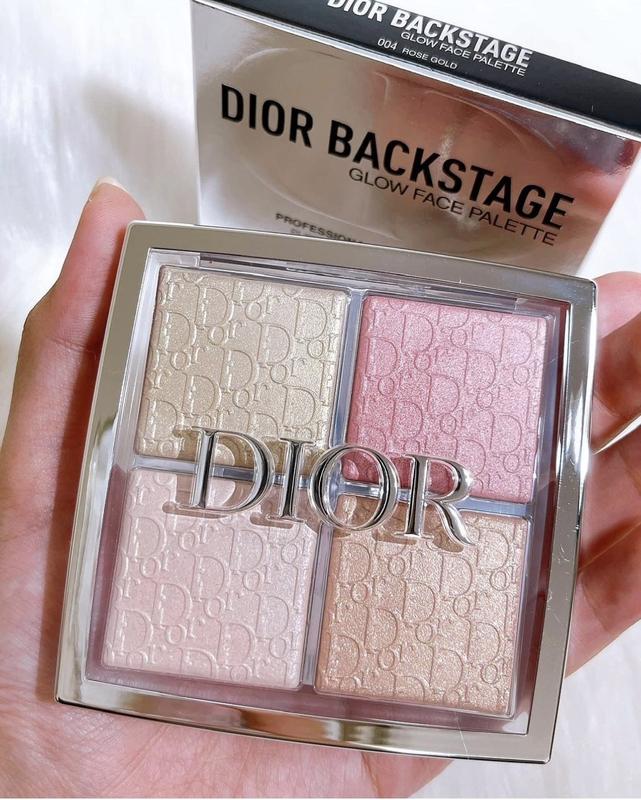 dior backstage face glow palette 004 rose gold 2290 159843365