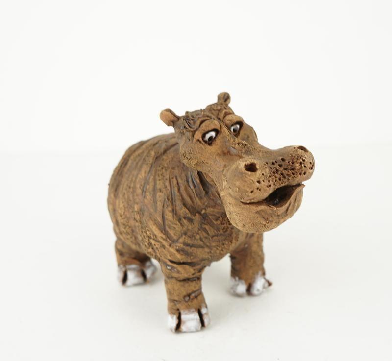 Статуэтка бегемота декор бегемот hippopotamus figurine — цена 265 грн в ...