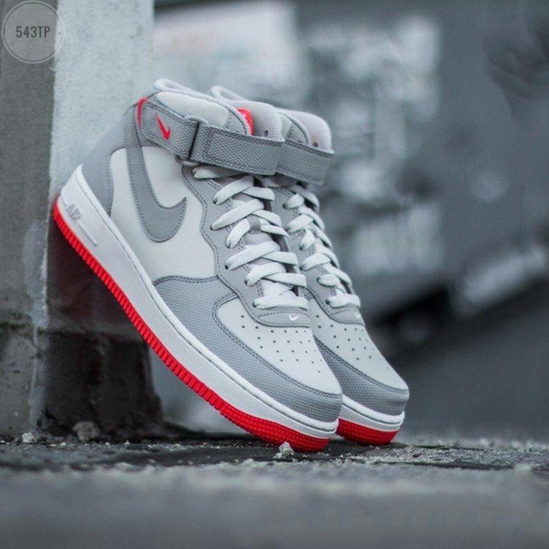 Nike air force store 1 grey wolf