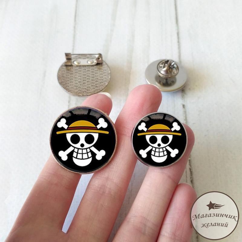 Значок пин флаг 1 из аниме ван пис one piece — цена 70 грн в каталоге ...