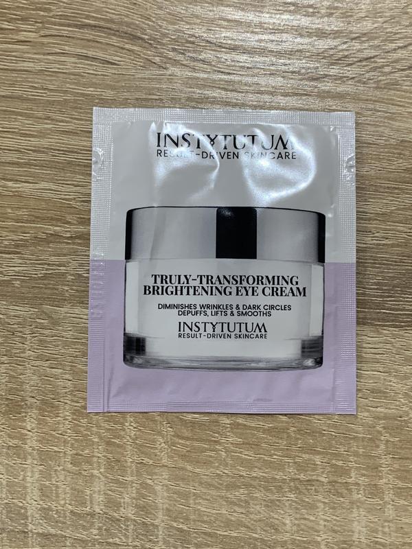 truly transforming brightening eye cream