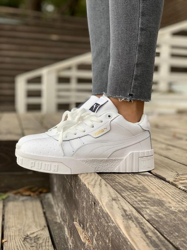 Puma cali white size 6 sale