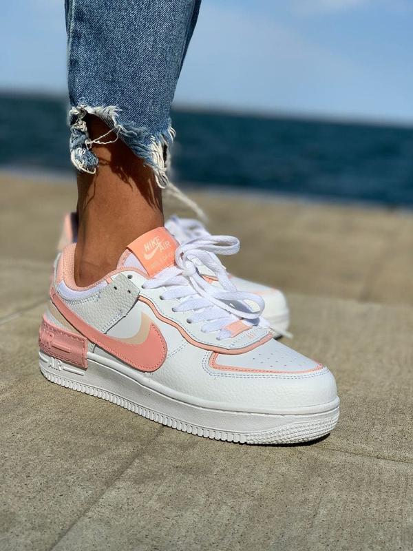 Peach nike air on sale force