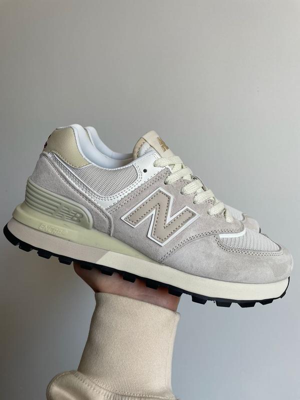 Жіночі кросівки нью беланс 574 бежеві / new balance 574 legacy beige ...