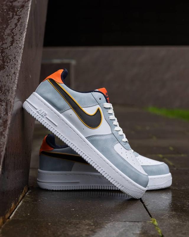 Nike air force 1 white orange black outlet