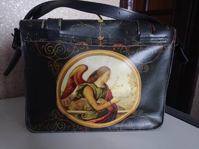Dr martens di paolo кожаная сумка с картиной оригинал — цена 4500 грн в  каталоге Сумки ✓ Купить женские вещи по доступной цене на Шафе | Украина  #50667719