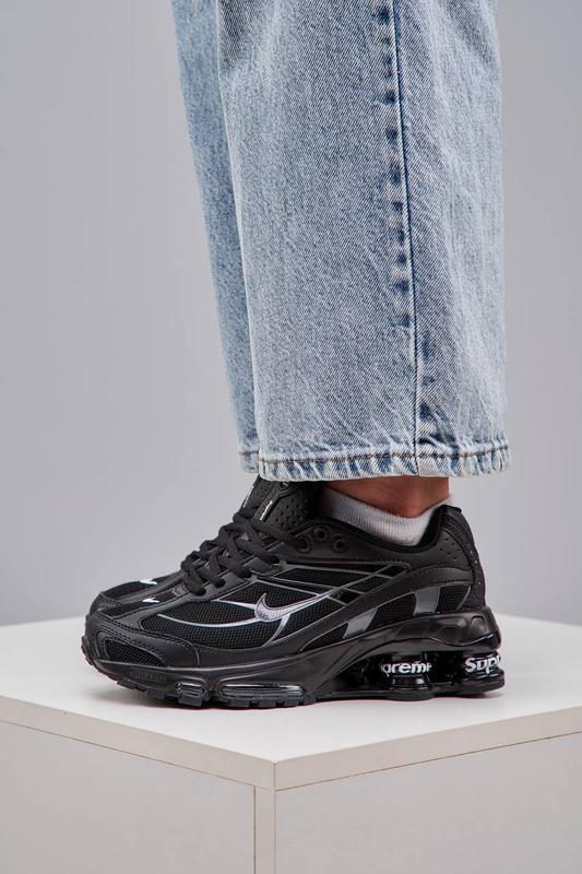 Кроссовки nike x supreme shox ride 2 black — купить в Украине