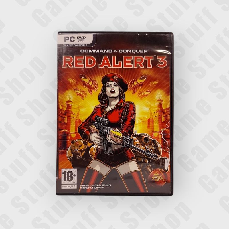 🔘 диск с игрой command & conquer red alert 3 (pc) 🔘 — цена 450 грн в ...