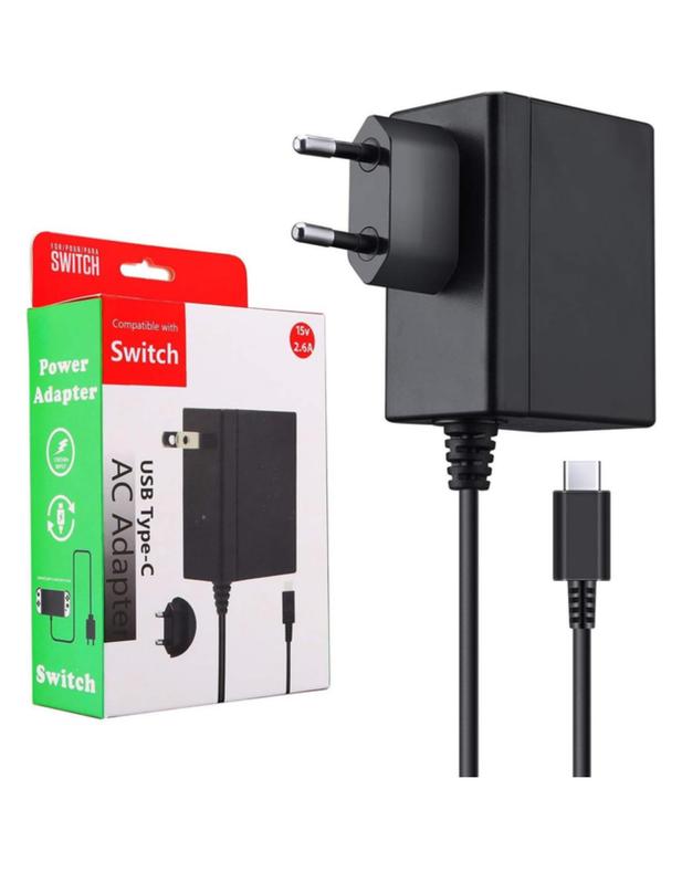 Блок живлення echtpower для nintendo switch pd type c з підтримкою тв ...