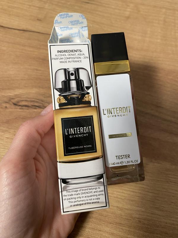 L'interdit tubéreuse noire givenchy — ціна 250 грн у каталозі