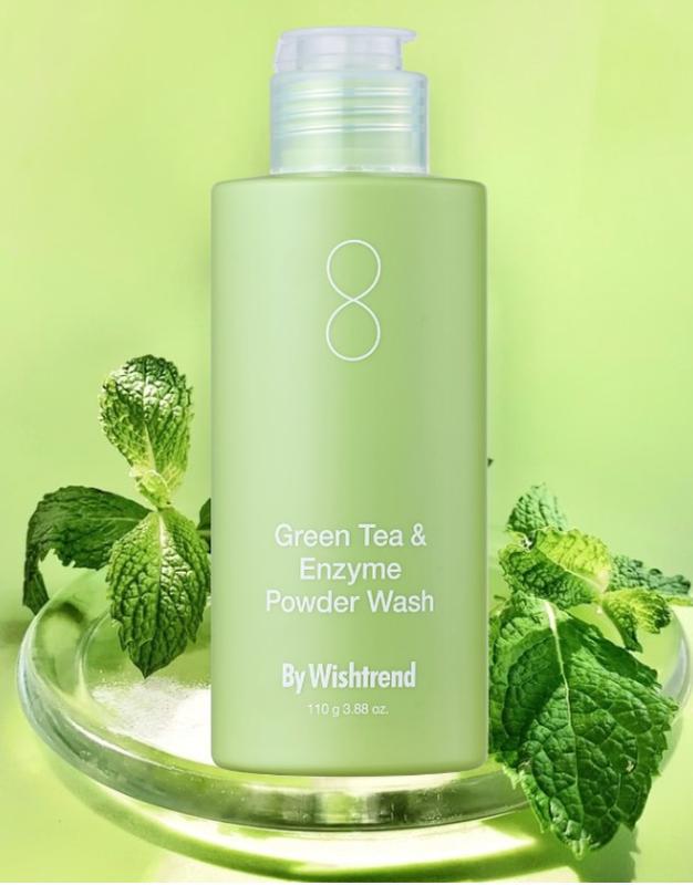 By wishtrend green tea & enzyme powder wash энзимная пудра с зеленым ...
