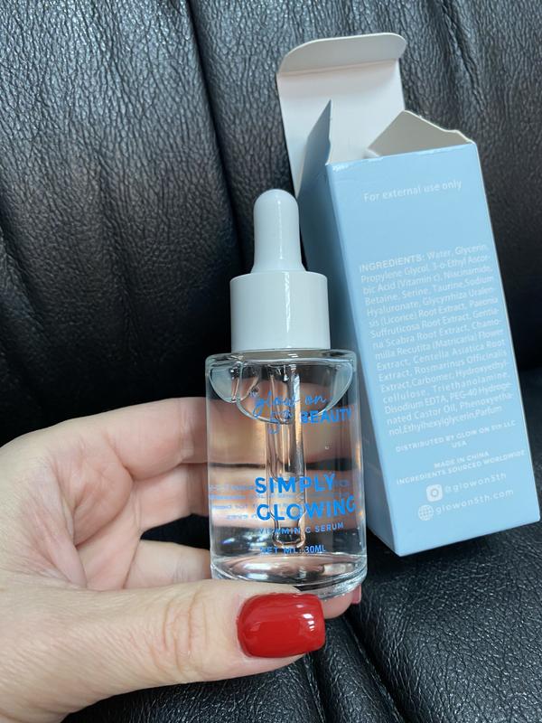 simply glowing vitamin c serum