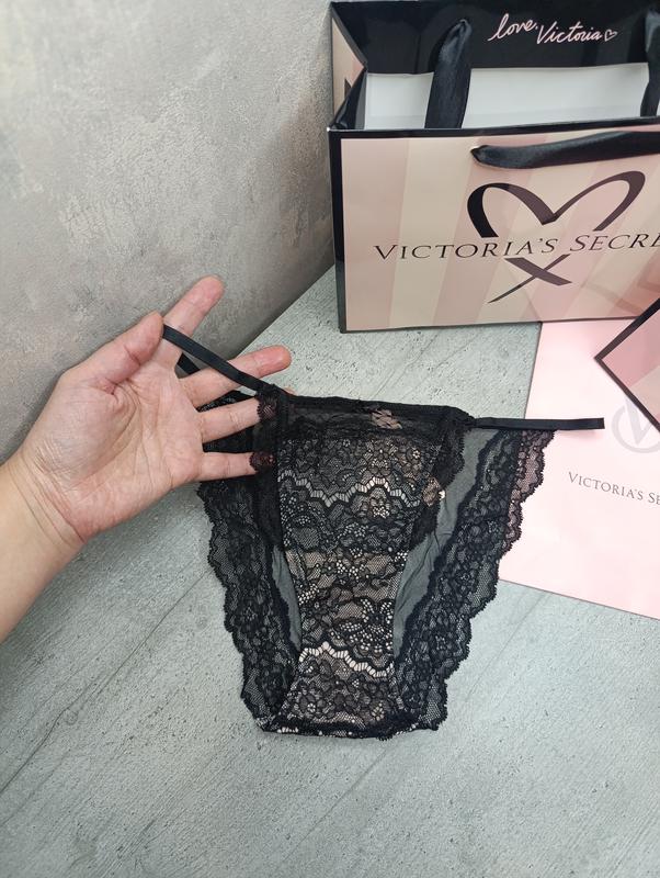 String Victoria's Secret Dream Angels - Dentelle Fleurie Bleu Skyway, Taille L Neuf Avec étiquette