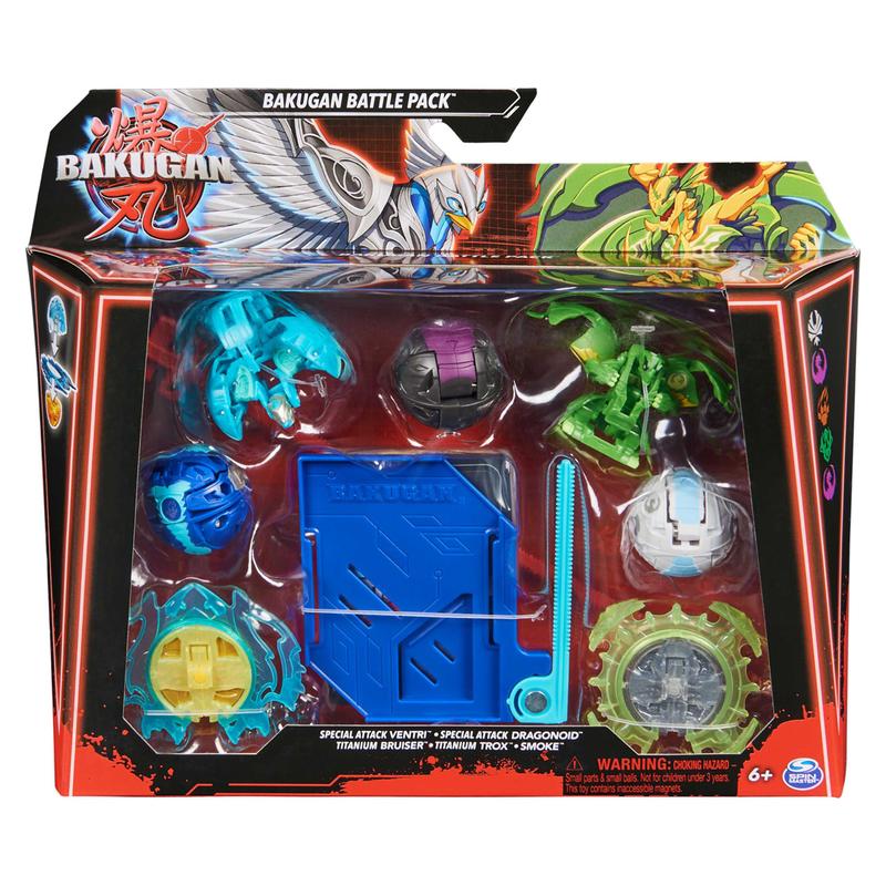 Bakugan battle бакуган набор 5 шт pack special attack ventri and