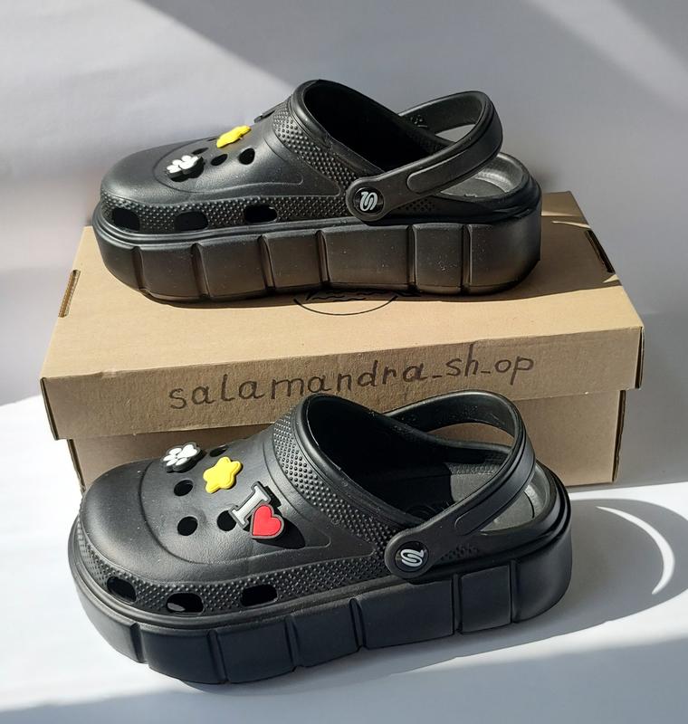 Распродажа, бомбезные сабо,кроксы с джибитсами,шлепанцы — цена 500 грн ...