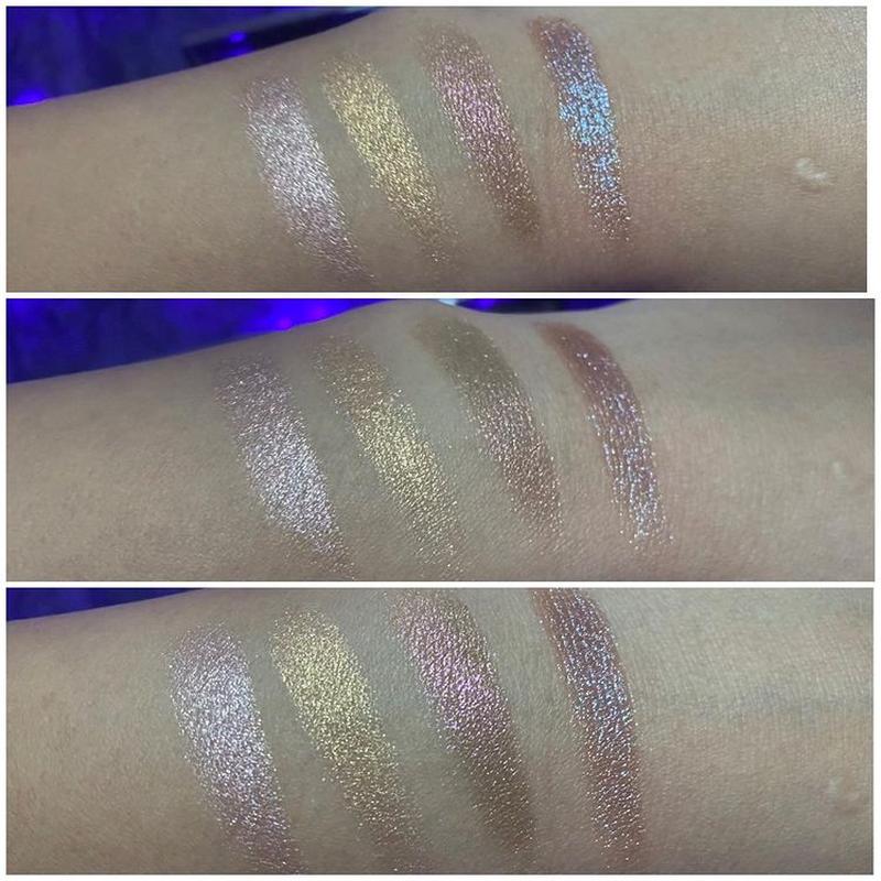 kaleidochrome all over highlight palette