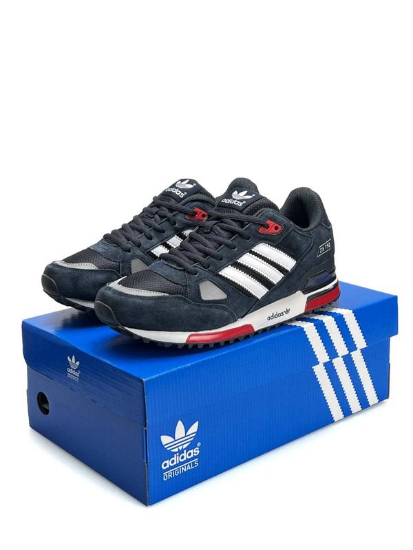 Мужские кроссовки adidas zx 750 navy white — цена 2650 грн в