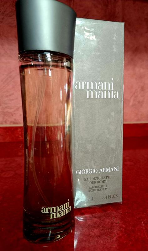 Armani mania giorgio armani, редкий аромат, снят с производства