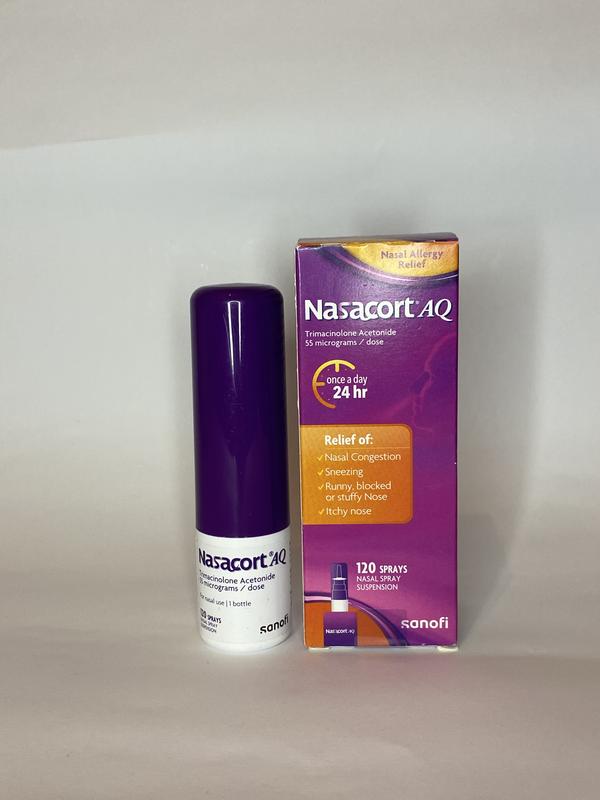 Назакорт nasacort aq спрей 120доз єгипет — цена 364 грн в каталоге ...