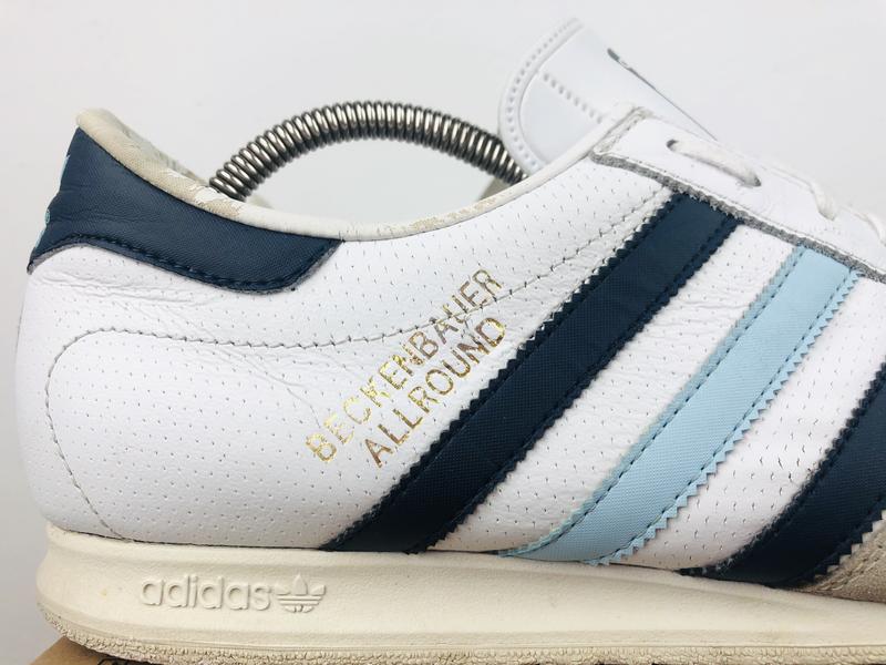 Adidas beckenbauer trainers blue online