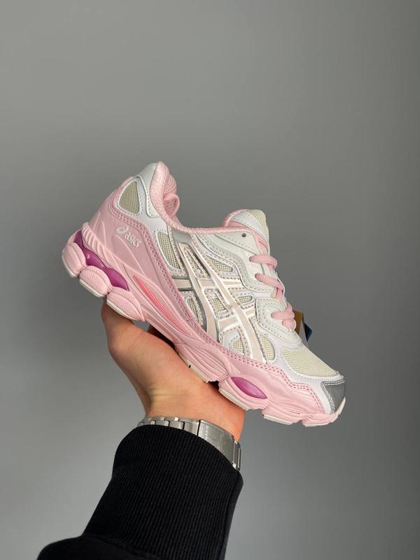 Кроссовки asics gel nyc x kicki yang zhang cream pink — купить в