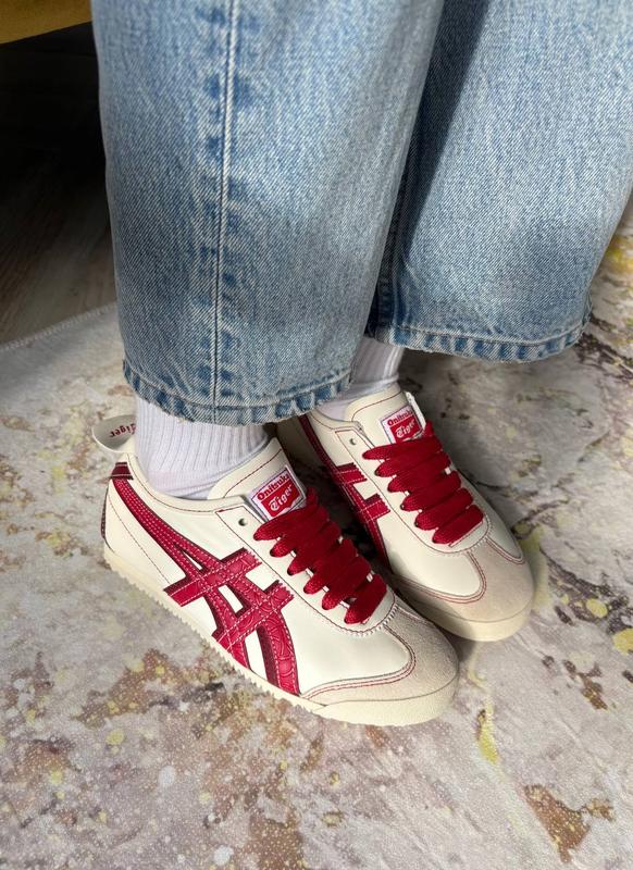 Asics onitsuka tiger mexico 66 cream samba snake year — купити в