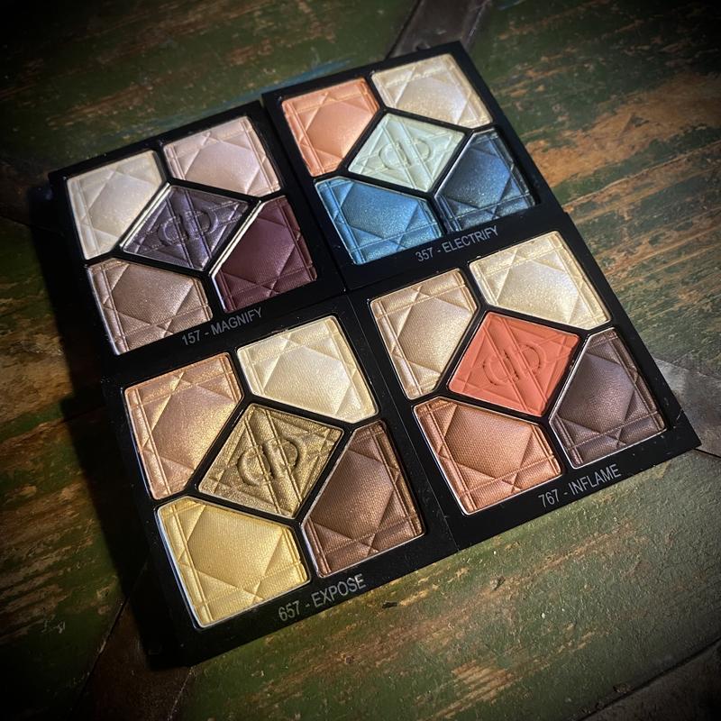 Палетки тіней для очей diorshow couleurs dior тіні для повік