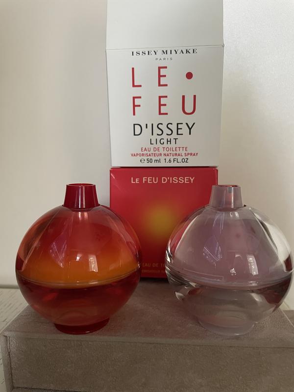 fire tender le feu light issey miyake perfume