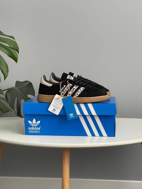 Кросівки жіночі adidas handball spezial black leopard — купити в