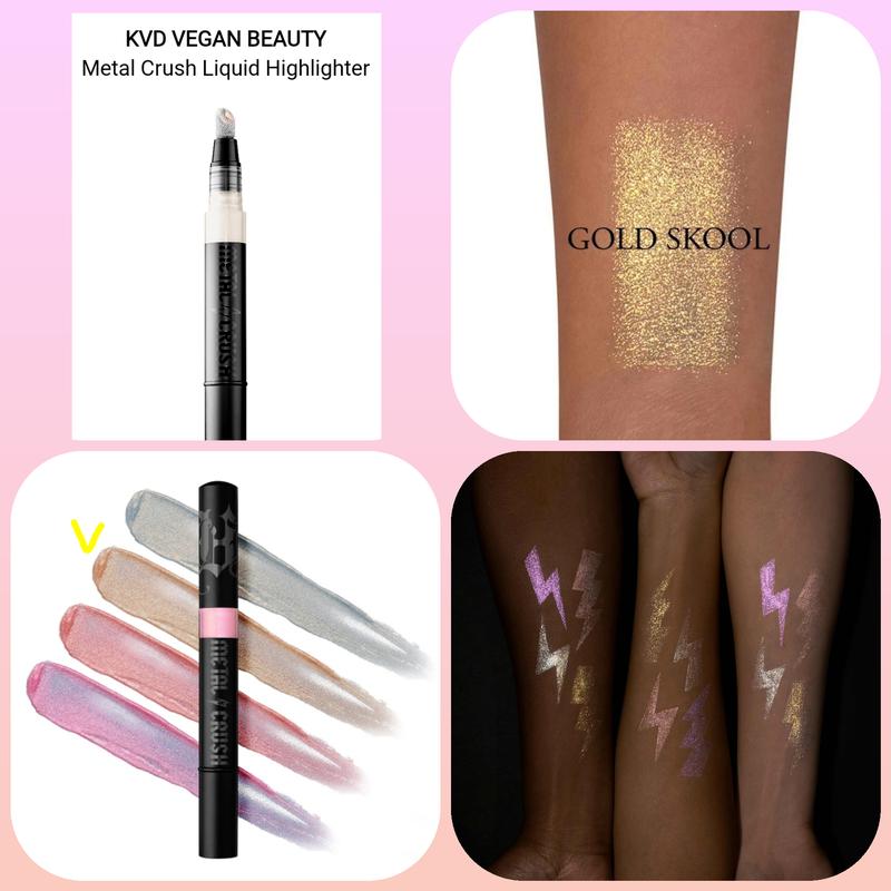 kvd vegan beauty metal crush liquid highlighter
