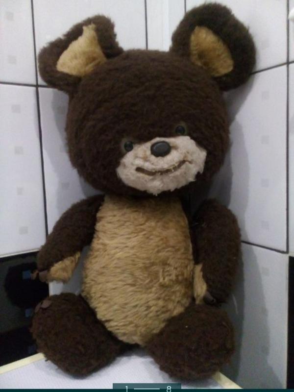 Мишка олимпийский ссср мягкий большой игрушка медведь — цена 709 грн в ...