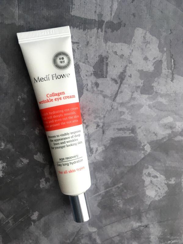 medi flower collagen wrinkle eye cream